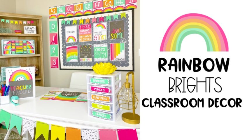 Rainbow Classroom Decor