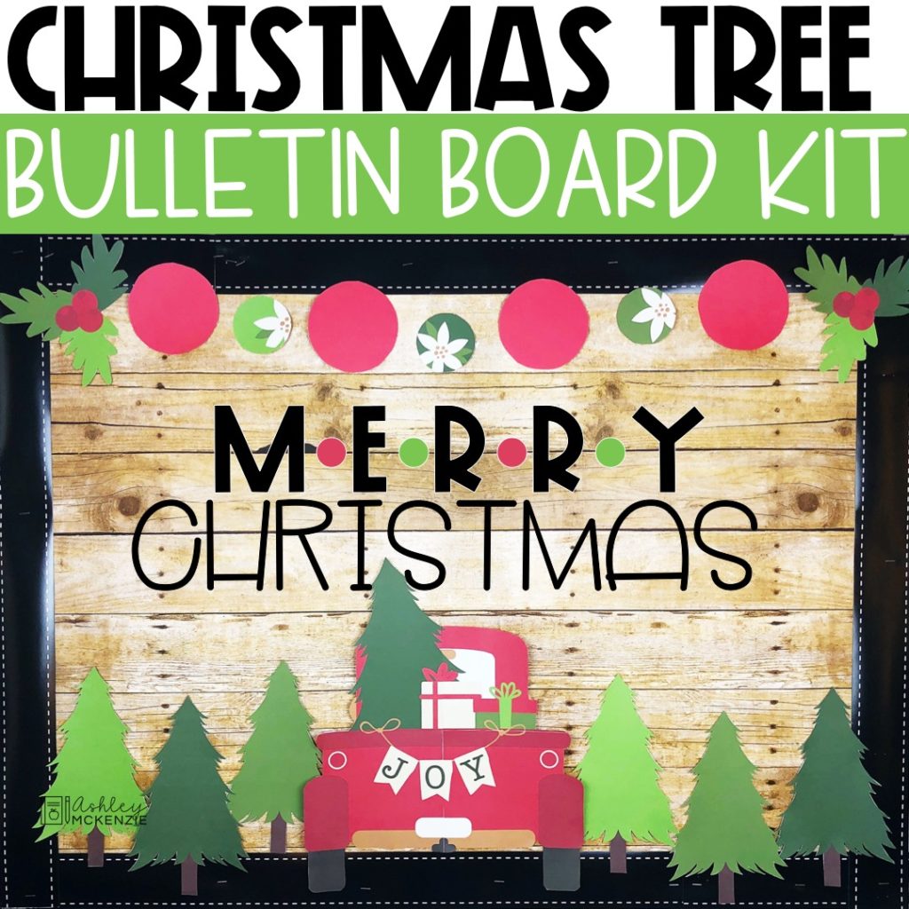 Little Red Truck bulletin board kit for the classroom