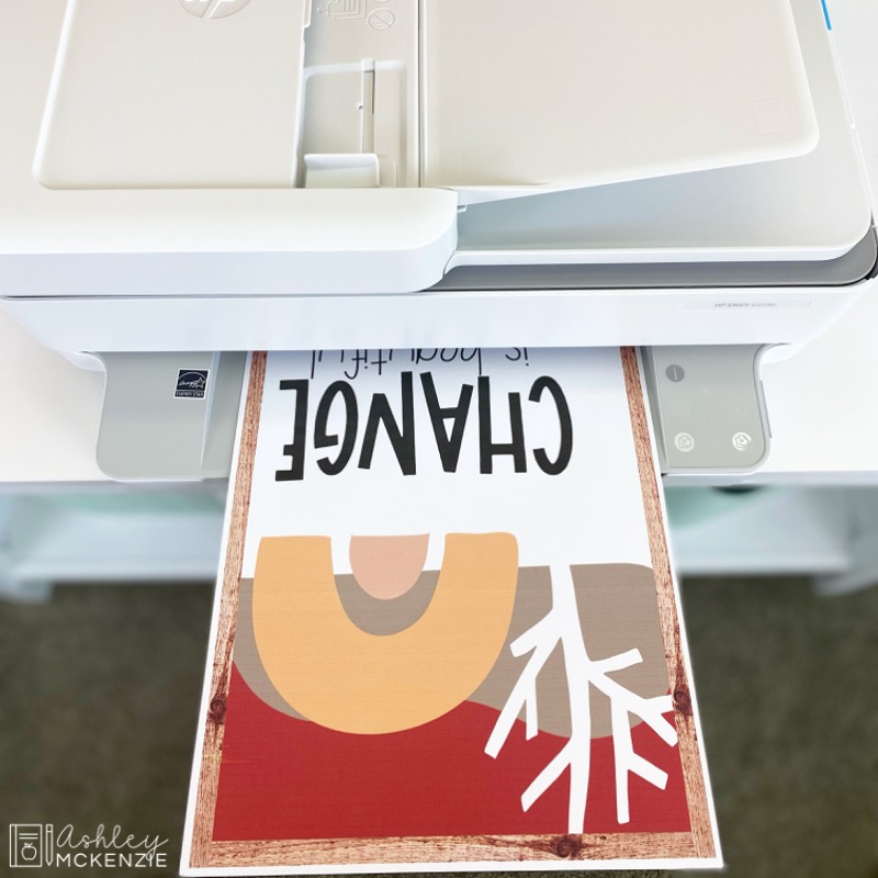 Classroom Decor Printing Tips