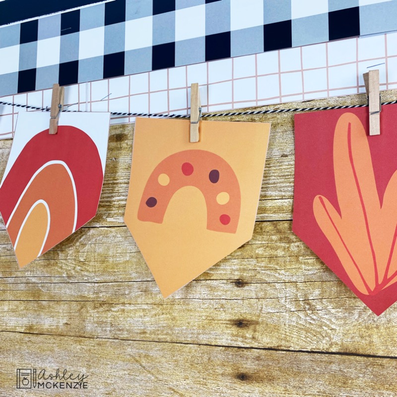 Fall Classroom Decor Banner Free Download