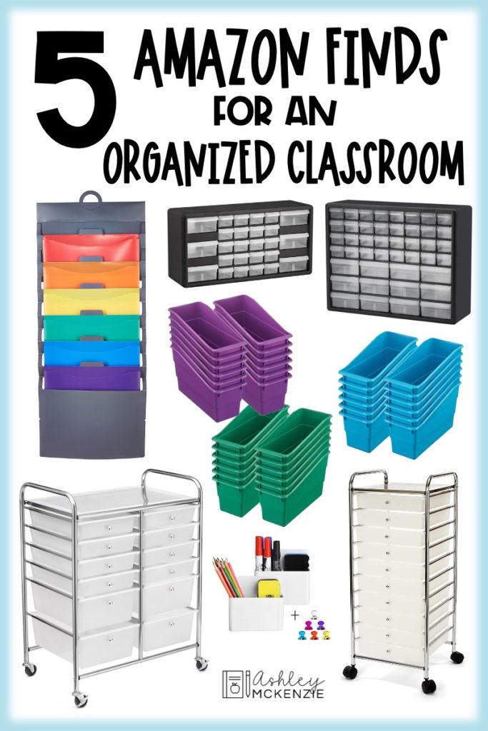 5 Amazon finds for an organized classroom