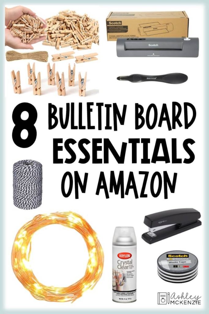 8 classroom bulletin board essentials found on Amazon